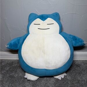 Pokémon Snorlax Sleeping Plush 2022 Official Nintendo Large Pillow Style